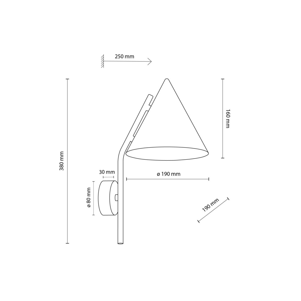 Бра TK Lighting 11089 CONO BEIGE a070965 в Санкт-Петербурге