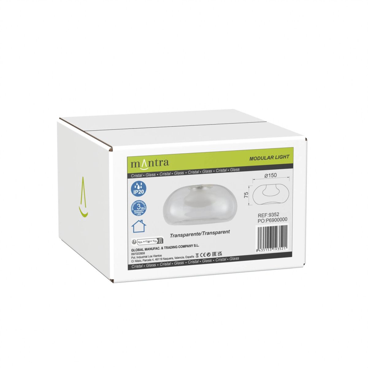 Плафон Mantra Andromeda 9352 в #REGION_NAME_DECLINE_PP#