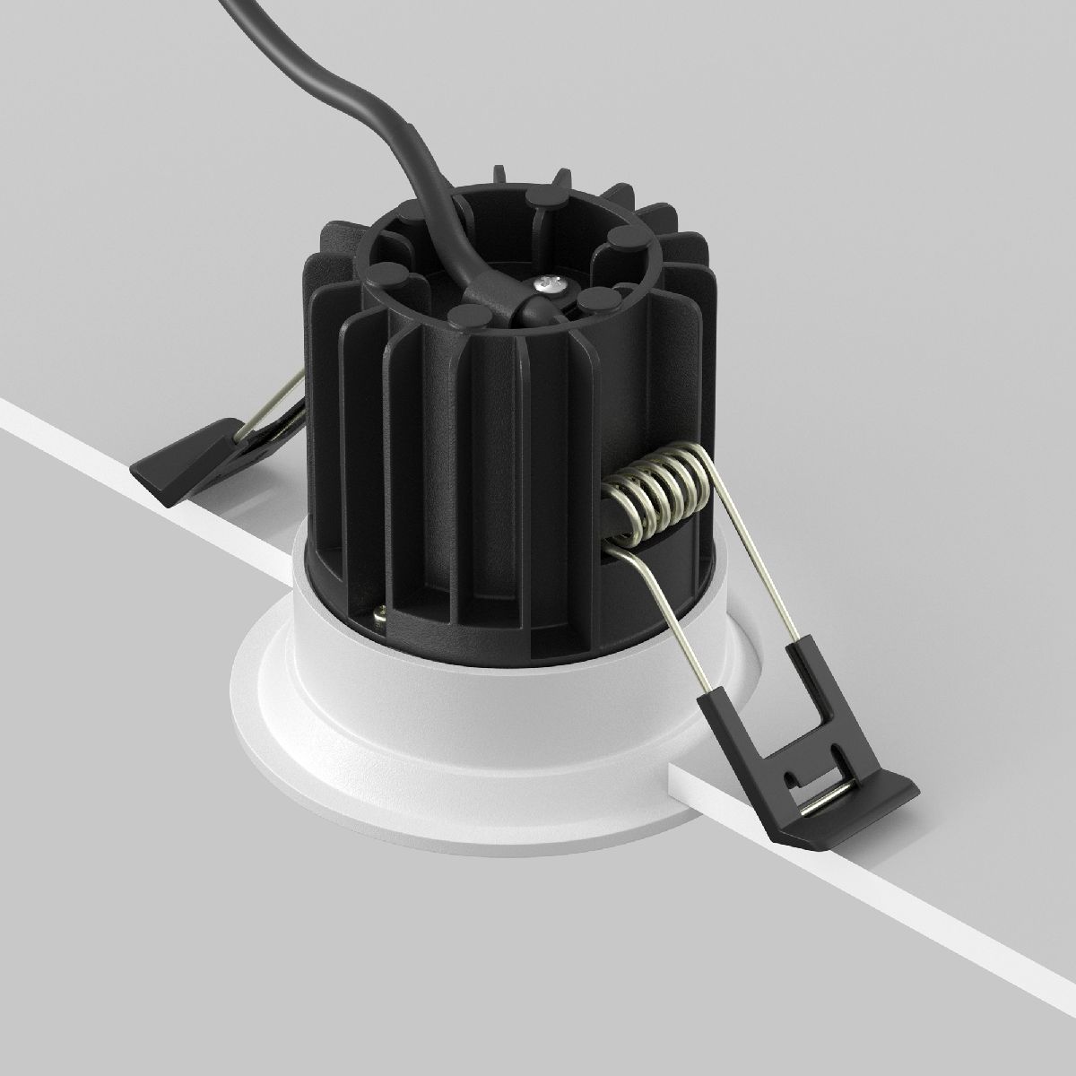 Встраиваемый светильник Maytoni Round DL058-7W2.7K-W в Санкт-Петербурге