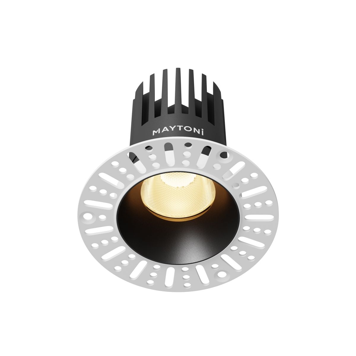 Встраиваемый светильник Maytoni Dip DL121-15W-2.7K-TRS-B в Санкт-Петербурге