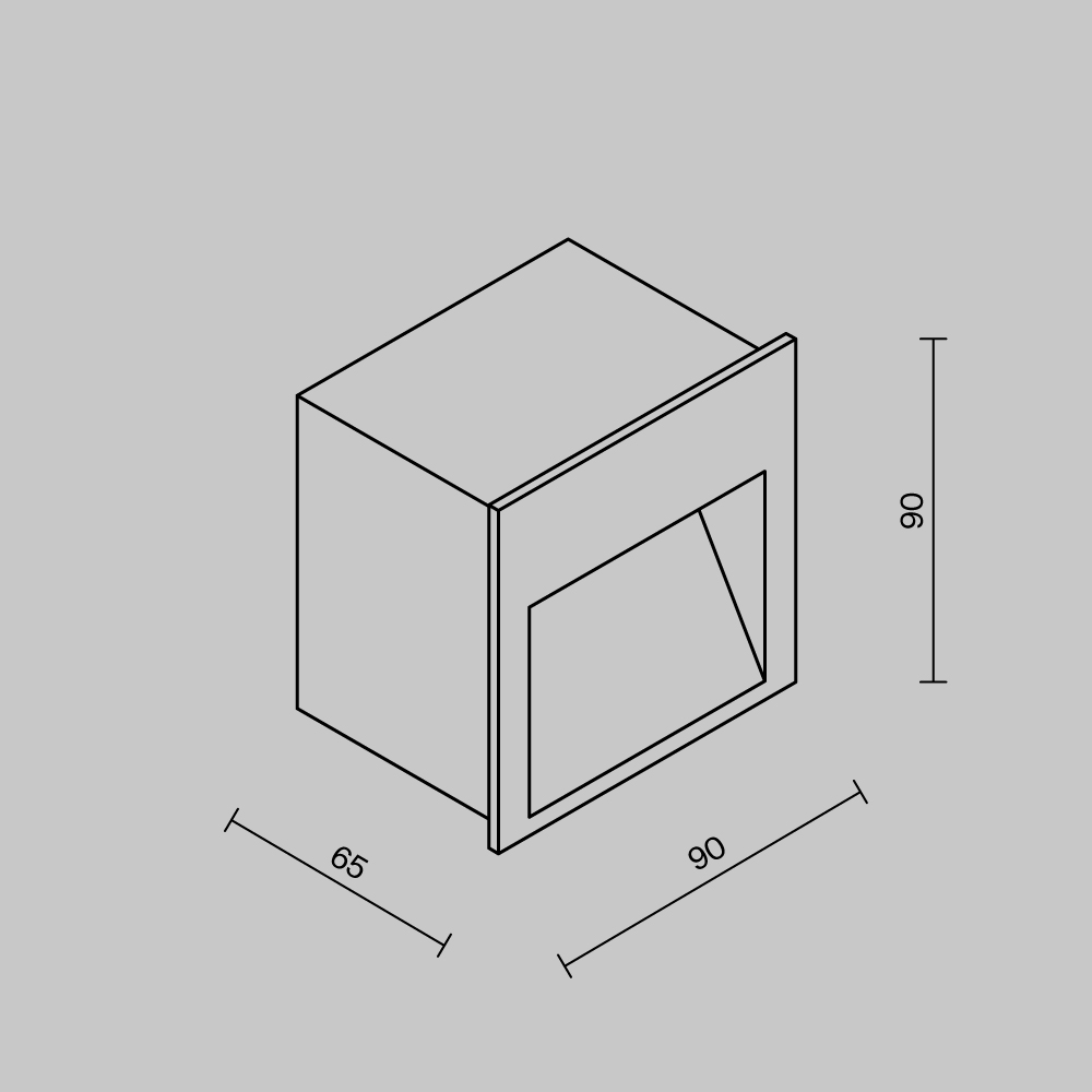 Подсветка для лестниц Maytoni Futo O512SL-L3W3K1 в Санкт-Петербурге