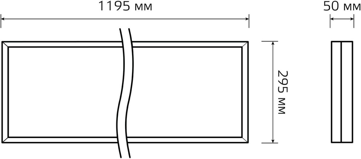 Светодиодная панель Gauss Mir G1-A0-00350-01GA2-4003540 в Санкт-Петербурге