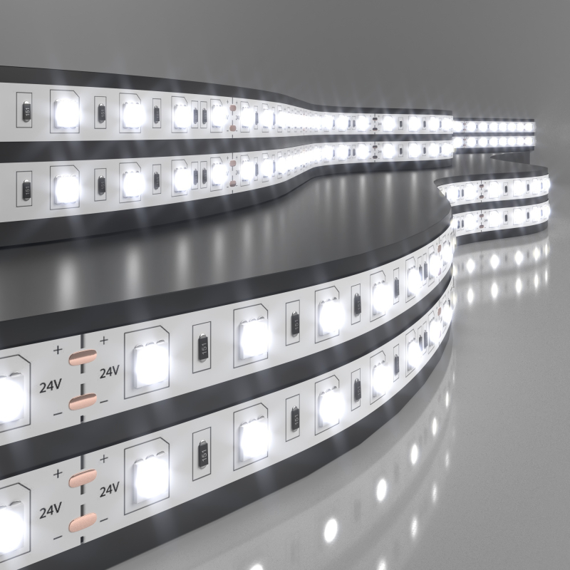 Светодиодная лента Elektrostandard 24V 14,4W 60Led 5050 IP20 дневной белый, 5м 4690389167669 в Санкт-Петербурге