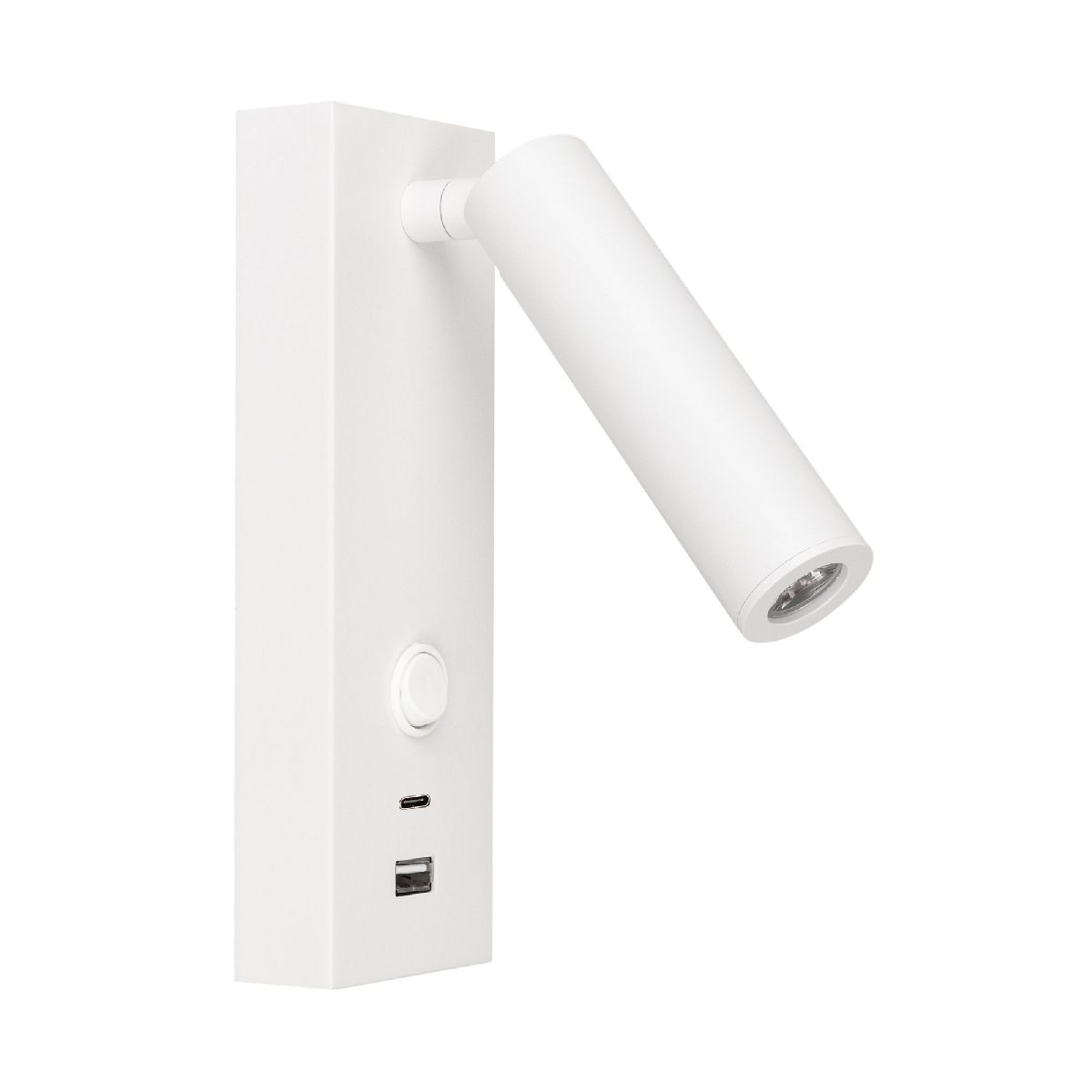 Спот Arlight SP-BED-CHARGE-S60x125-3W Warm3000 (WH, 20 deg, 230V, USB-A, USB-C) 031394(1) в #REGION_NAME_DECLINE_PP#