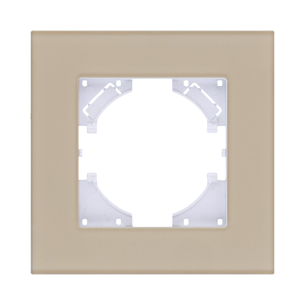 Рамка 1-постовая, стекло золотой Kollinger Reflex MG RM1GD в #REGION_NAME_DECLINE_PP#