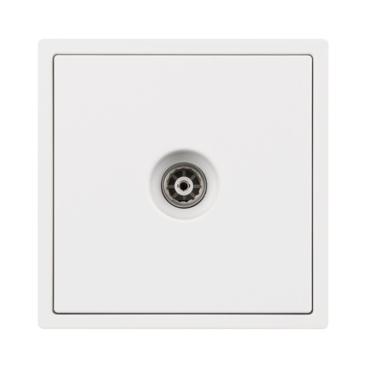 Механизм телевизионной розетки Arlight SCT-NOBE-MTV1-SFPL-WH (Белый кварц) 054292 в Санкт-Петербурге