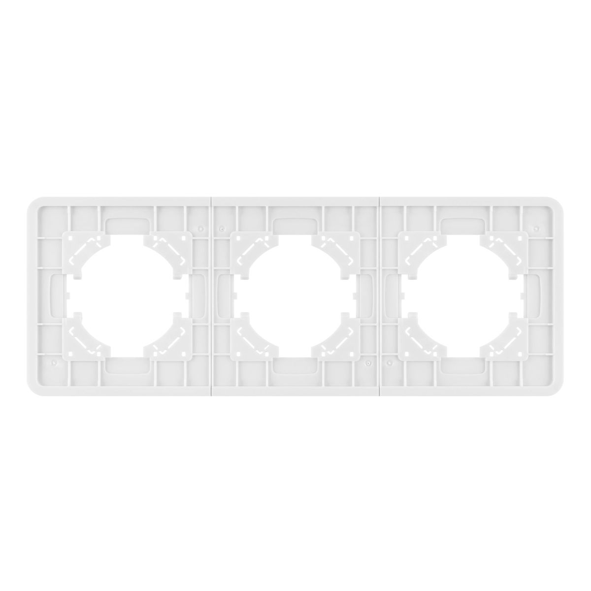 Рамка на 3 поста алюминиевая Arlight FRM-AKIRY-AL-3-SR 049728 в Санкт-Петербурге