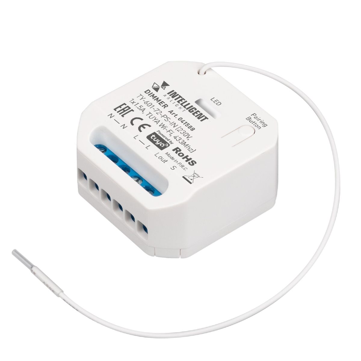 Диммер Arlight TY-601-72-PS-IN (230V, 1x1.5A, TUYA Wi-Fi, 433Mhz) 041588 в Санкт-Петербурге