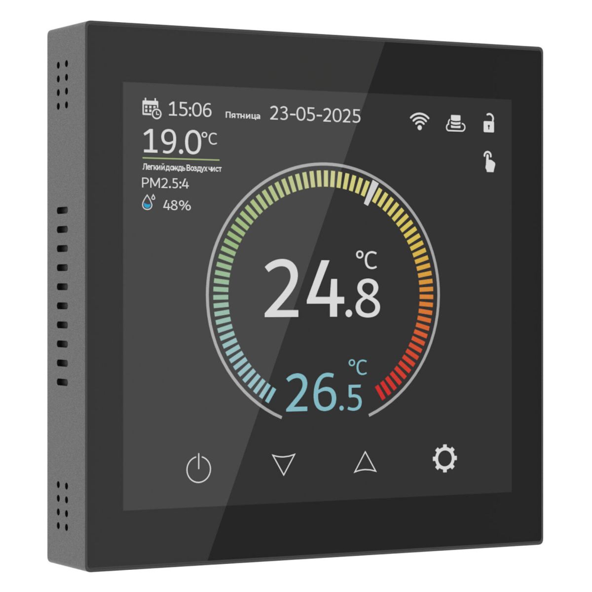 Умный сенсорный терморегулятор с LCD дисплеем Werkel W1851108 4690389217395 a071214 в Санкт-Петербурге
