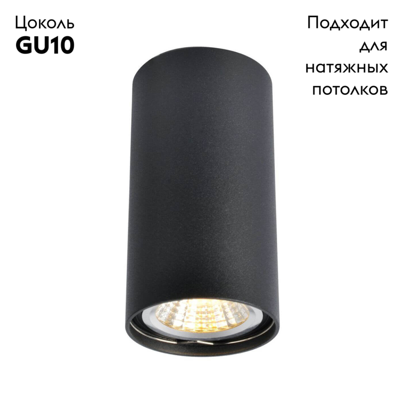 Потолочный светильник Arte Lamp A1516PL-1BK в Санкт-Петербурге