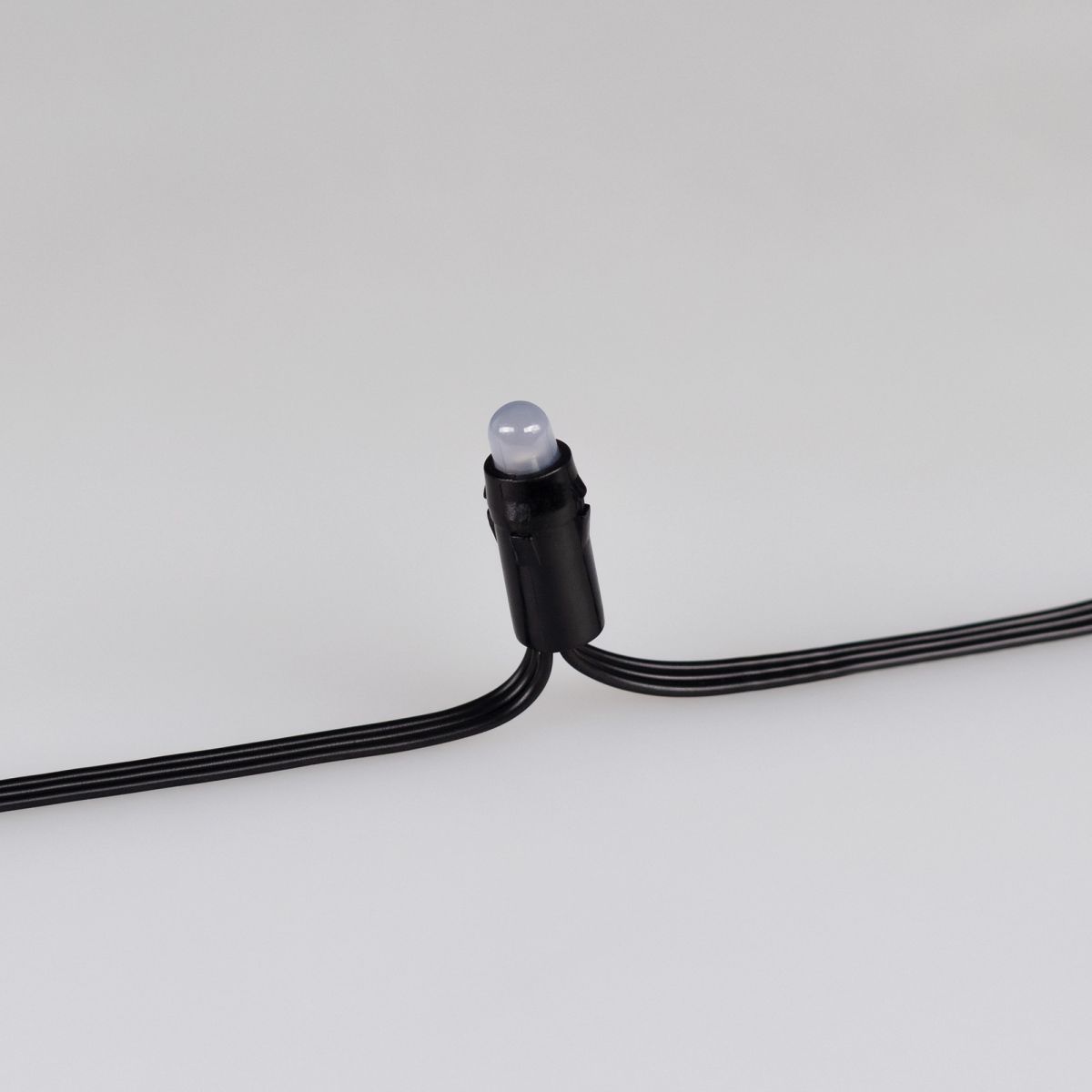 Светодиодная гирлянда Нить ArdecoledСмарт ARD-MOOD-CLASSIC-10000-BLACK-48LED RGBY-SPI (230V, 8W, Tuya Wi-Fi) (IP65) 047675 в Санкт-Петербурге