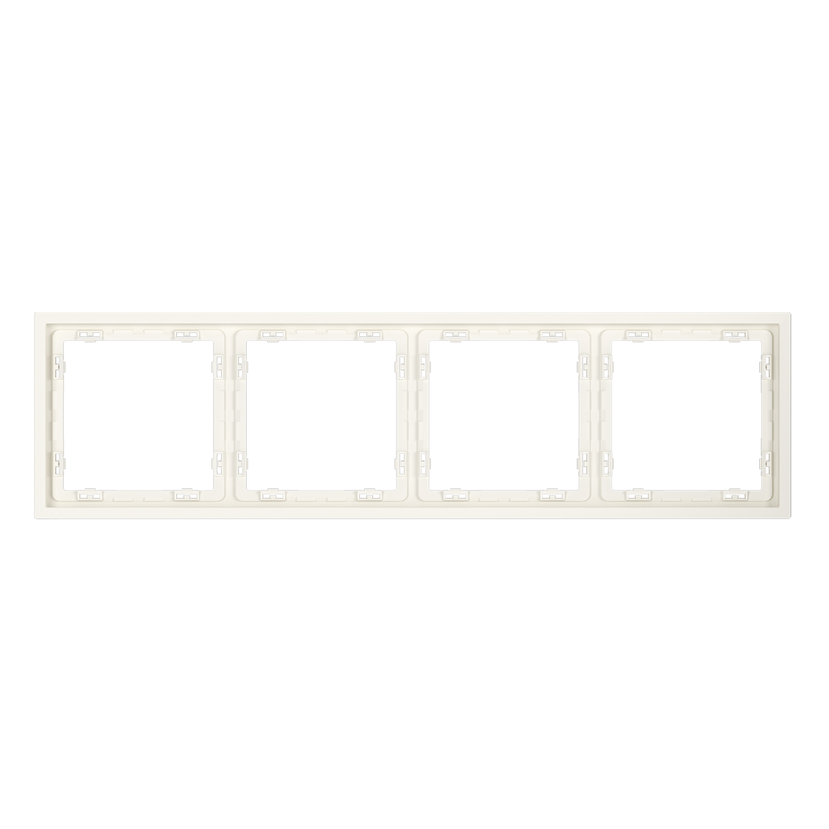 Рамка пластиковая Voltum S70 на 4 пост, (хлопок) VLS100413 в #REGION_NAME_DECLINE_PP#