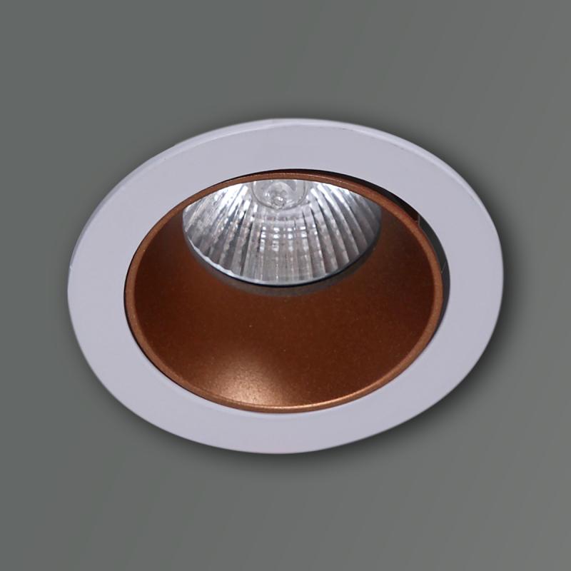 Точечный светильник Reluce 16085-9.0-001PT MR16 WT+ROSE GD в Санкт-Петербурге