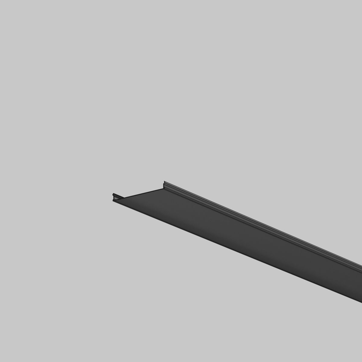 Рассеиватель для профиля 50×50 Чёрный, 2 м Maytoni Led Strip ALM-5050T-B-DF-2M 642048 в Санкт-Петербурге