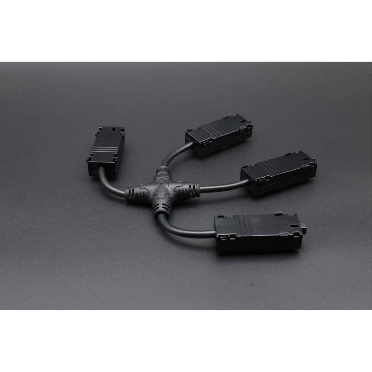 Коннектор питания Х-образный Aployt Magnetic track 220 APL.0280.00.05 в #REGION_NAME_DECLINE_PP#