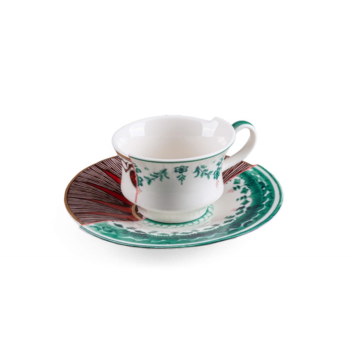 Блюдце с чашкой Chucuito Seletti Hybrid 9163 в Санкт-Петербурге