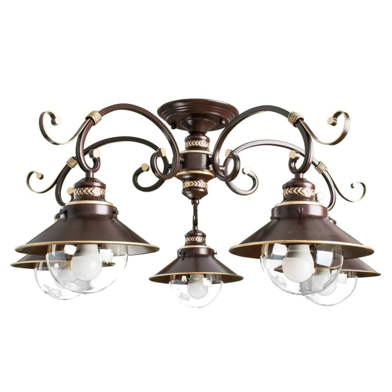 Потолочная люстра Arte Lamp 7 A4577PL-5CK в #REGION_NAME_DECLINE_PP#