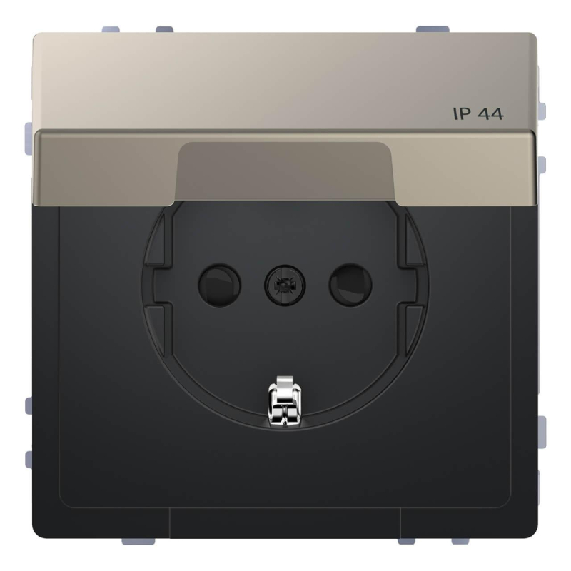 Розетка Schneider Electric Merten D-Life 16A с/з и крышкой MTN2314-6050 в Санкт-Петербурге