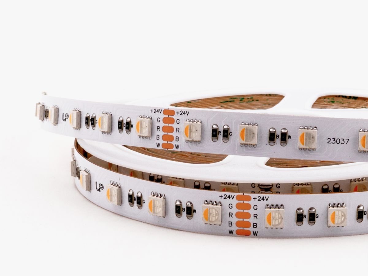 Светодиодная лента LEDS POWER 5050 60/м (19,2Вт/м) 24В RGBWW 004143 в Санкт-Петербурге
