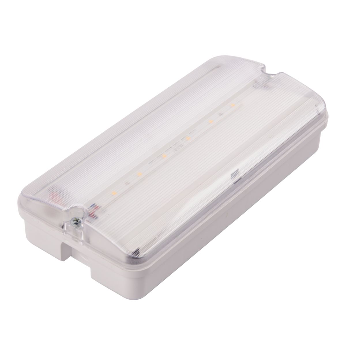 Светильник пылевлагозащищенный Uniel ULW-K25B 6W/4000K/EMG IP65 WHITE UL-00013352 в Санкт-Петербурге