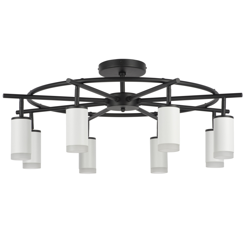 Люстра на штанге Lightstar Rullo LR7183680 (571718+214436-8+202430-8) в Санкт-Петербурге