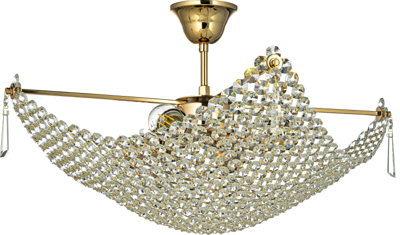 Люстра на штанге Arti Lampadari Roma E 1.3.50.501 G в #REGION_NAME_DECLINE_PP#