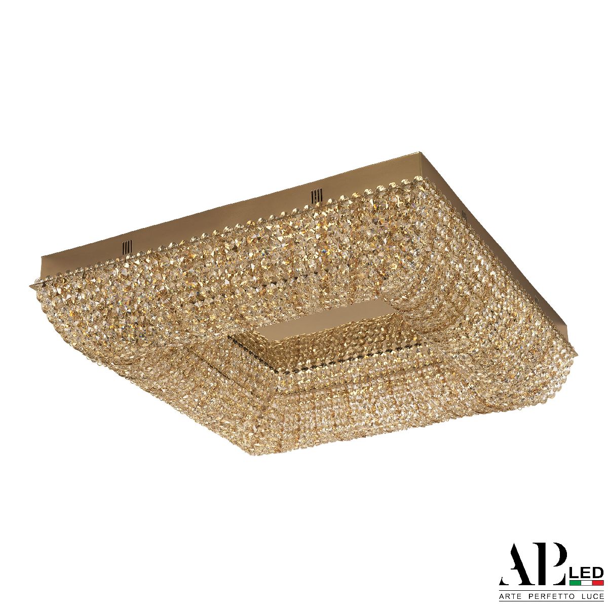 Потолочная люстра Arte Perfetto Luce Sicilia SH603.2.60.R.Gd.3000.Clear.721 в Санкт-Петербурге