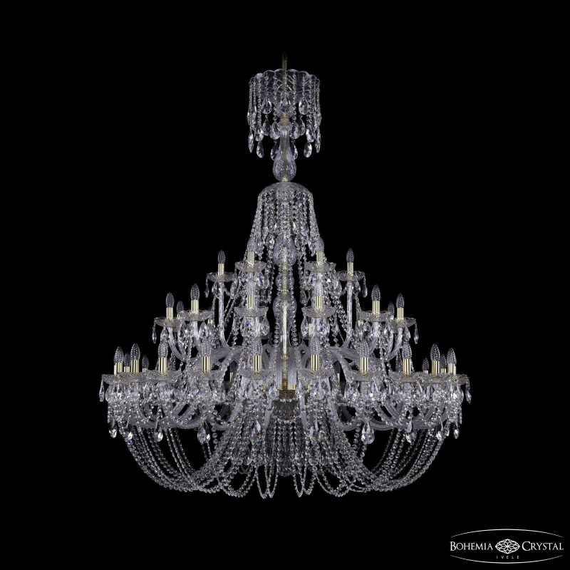 Подвесная люстра Bohemia Ivele Crystal 1406/24+12+6/530/XL-160 G в Санкт-Петербурге