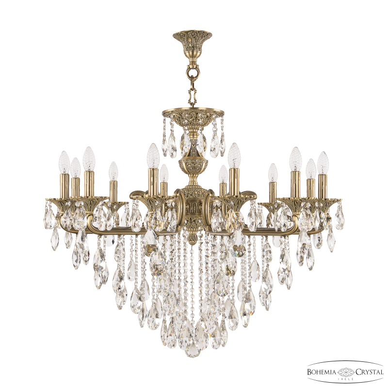Подвесная люстра Bohemia Ivele Crystal Verona 72215/12/300 B FP в Санкт-Петербурге