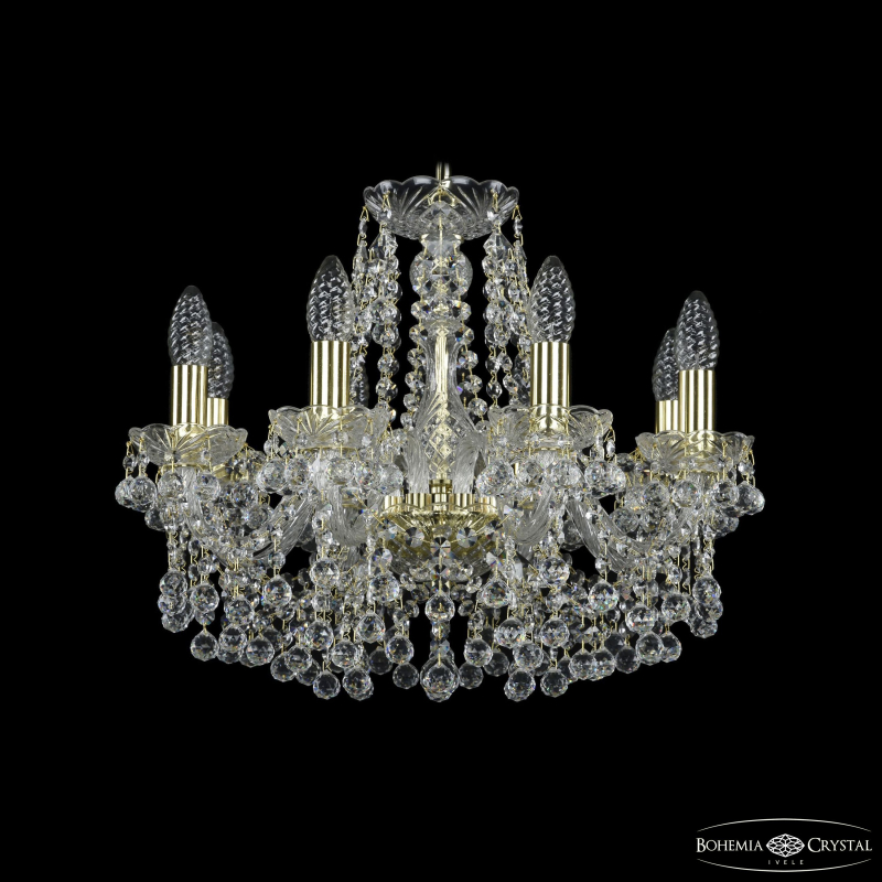 Подвесная люстра Bohemia Ivele Crystal 1409/8/160 G в Санкт-Петербурге