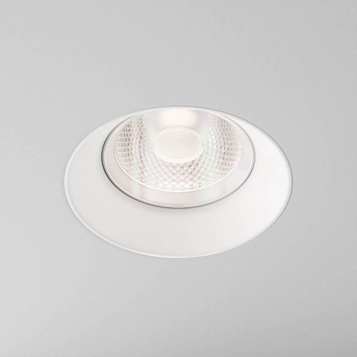 Встраиваемый светильник Maytoni Flint DL101-GU10-TRS-W в #REGION_NAME_DECLINE_PP#