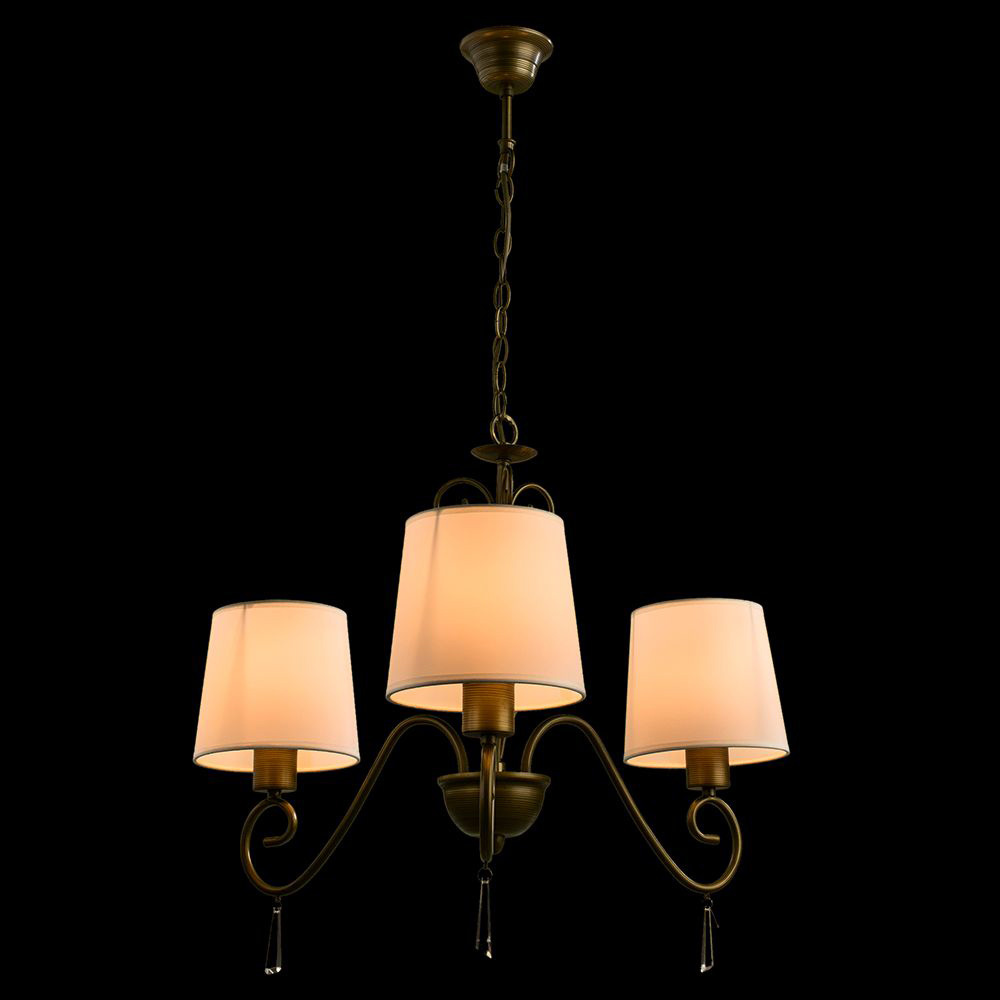 Подвесная люстра Arte Lamp Carolina A9239LM-3BR в Санкт-Петербурге