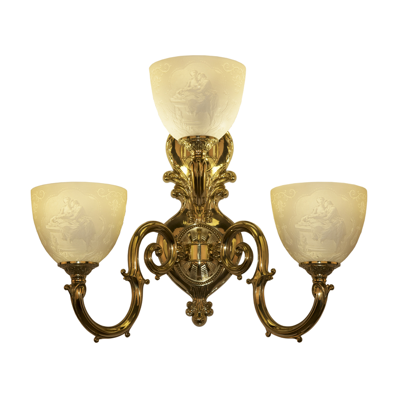 Бра Bohemia Ivele Crystal Verona 7203B16/2+1/210 G P1 U Pair в Санкт-Петербурге