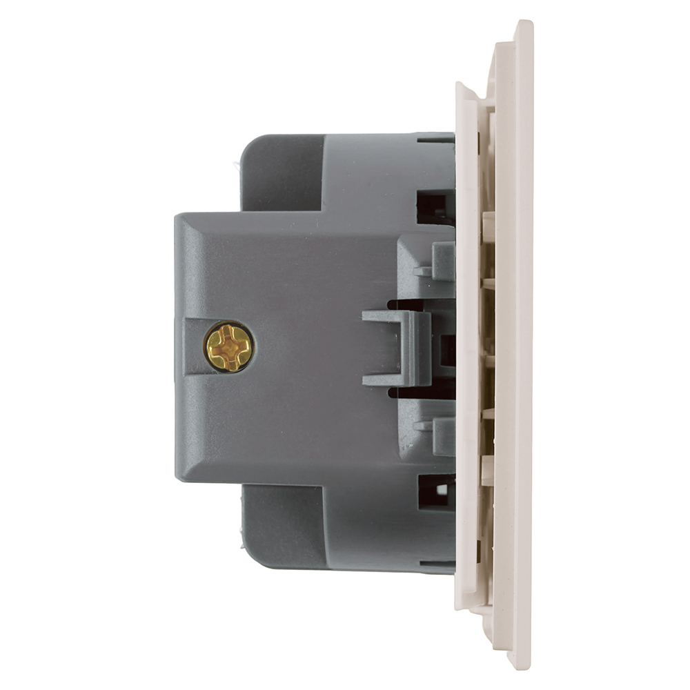 Выключатель 1-клавишный (механизм) Stekker Мия 250В 10А RSW10-3103-08 пудровый жемчуг 50472 в Санкт-Петербурге