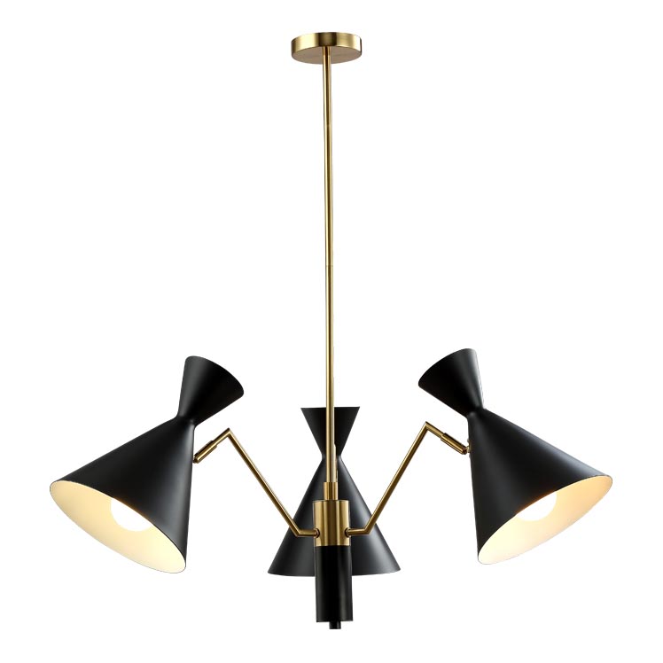 Подвесная люстра Crystal Lux Joven SP3 Gold/Black в Санкт-Петербурге