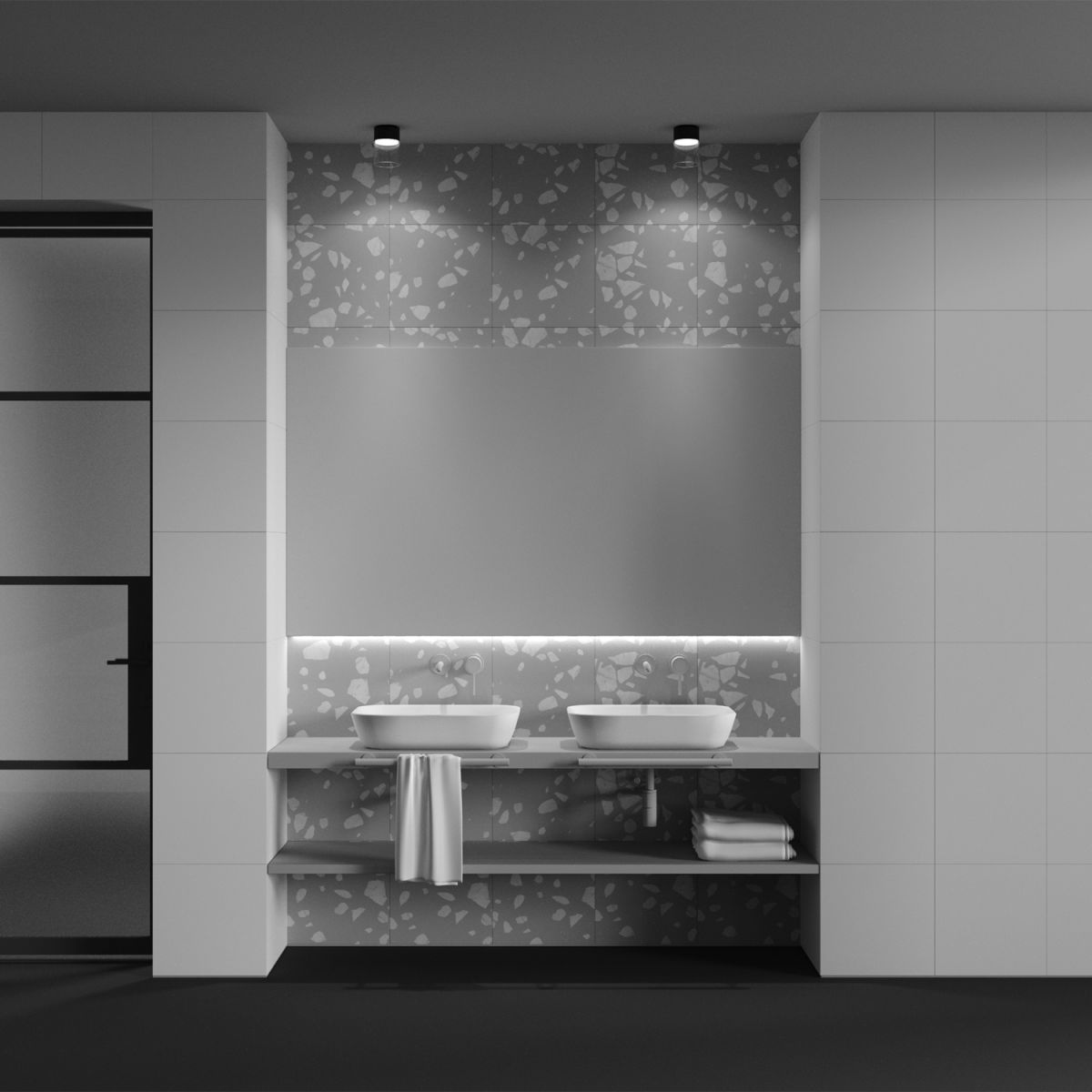 Накладной светильник Maytoni Glory C094CL-GX53-B в Санкт-Петербурге