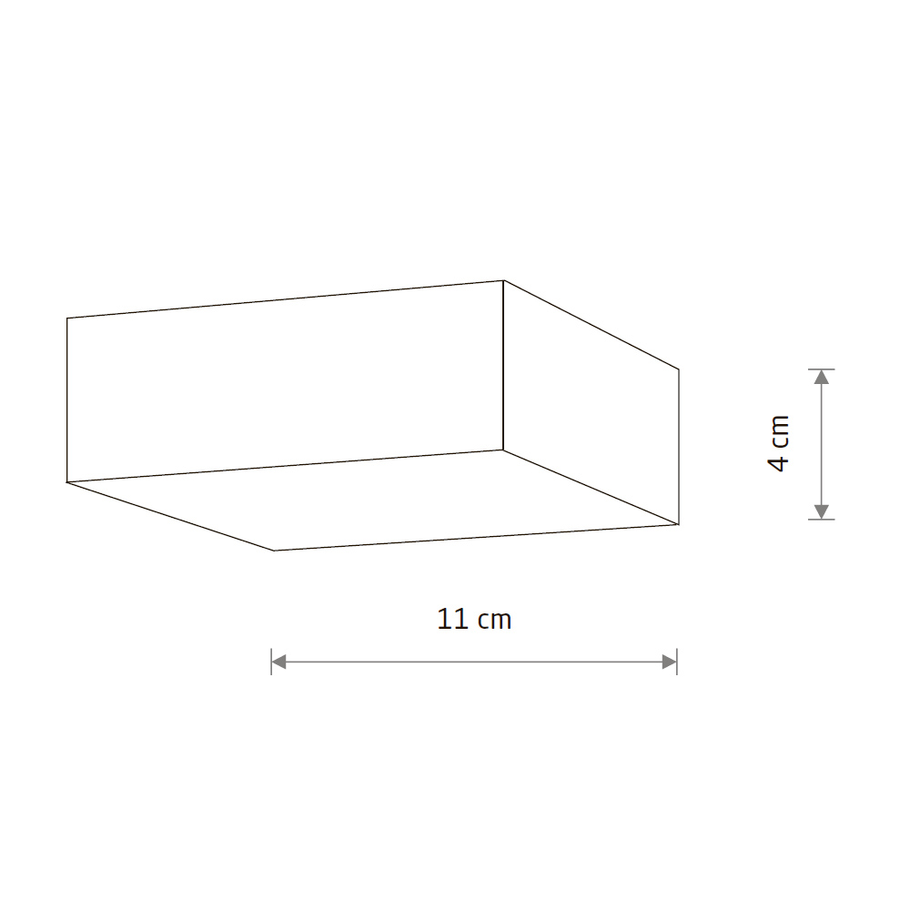 Накладной светильник Nowodvorski Lid Square Led White 10420 в Санкт-Петербурге