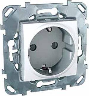 Розетка Schneider Electric Unica с/з без шторок 16A 250V MGU5.036.18ZD в Санкт-Петербурге