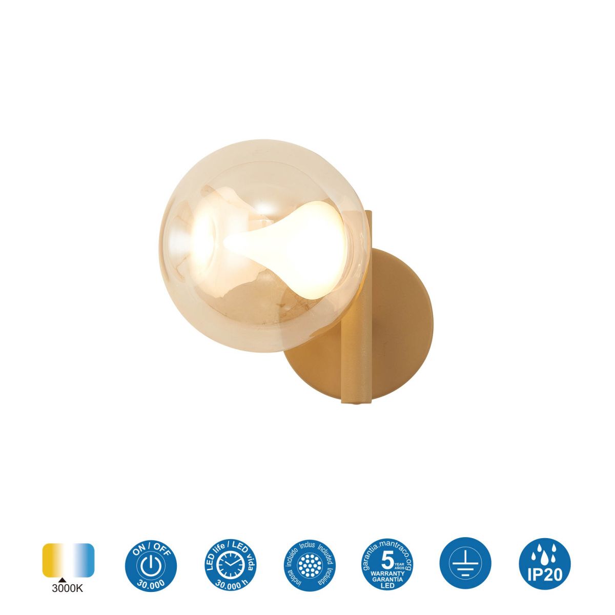 Бра Mantra Andromeda 9553 в Санкт-Петербурге