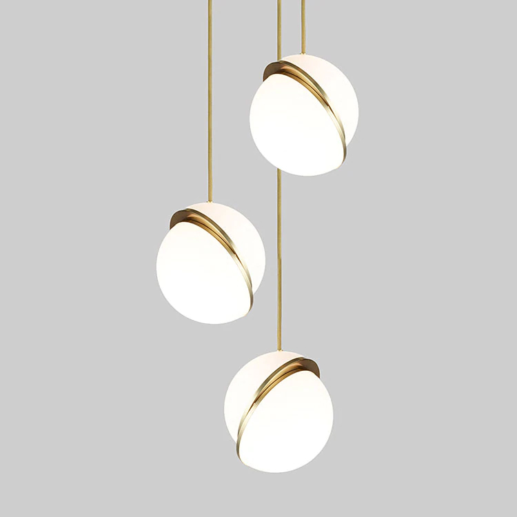 Подвесной светильник Delight Collection Crescent 9182P/3S brass в Санкт-Петербурге