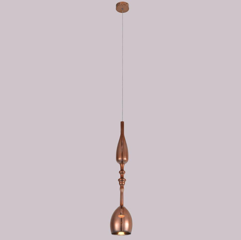 Подвесной светодиодный светильник Crystal Lux Lux SP1 C Copper в Санкт-Петербурге