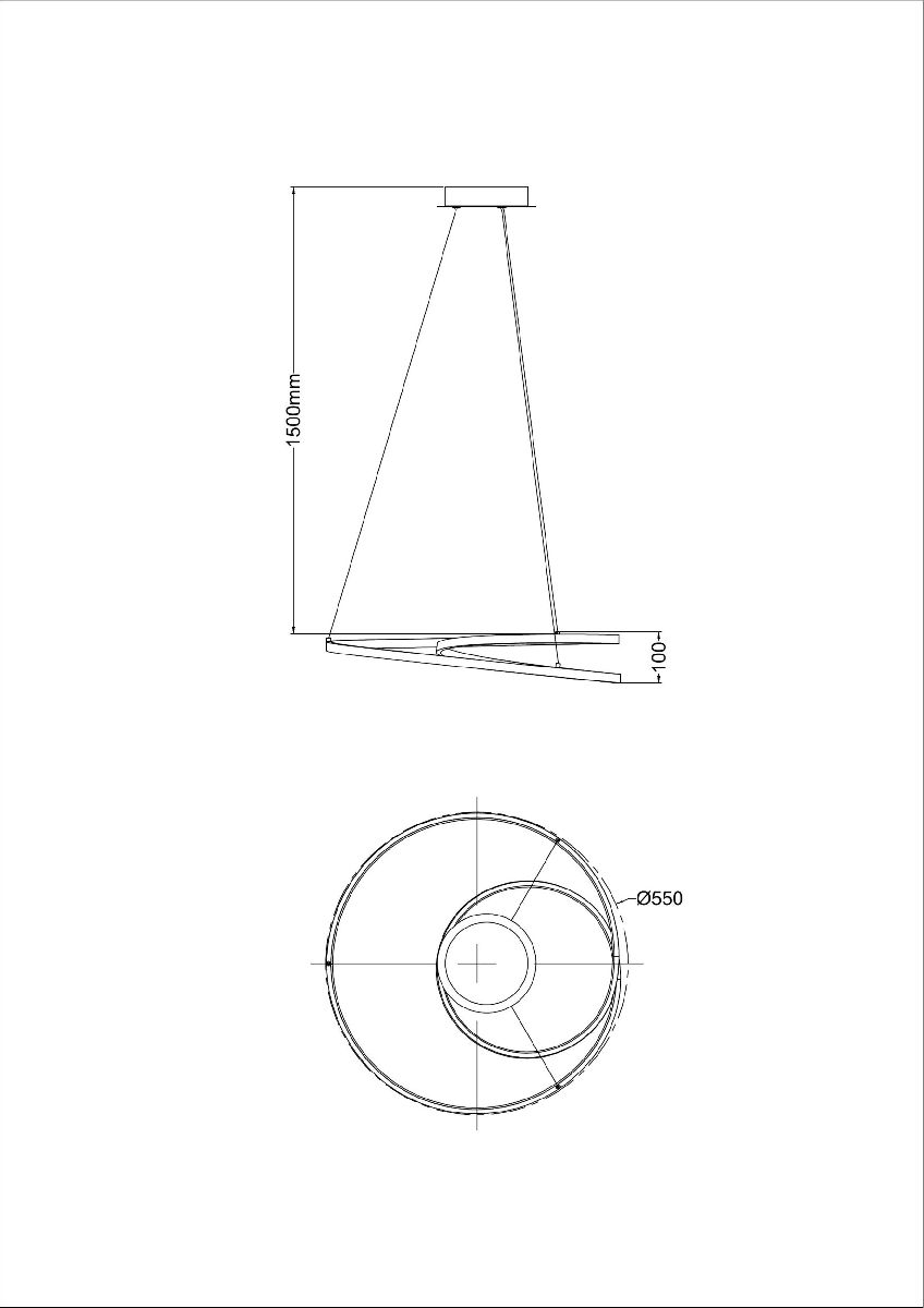 Подвесная люстра Arte Lamp Millo A3893SP-30BK в Санкт-Петербурге