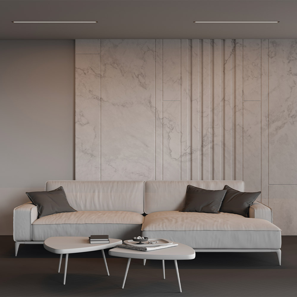 Линейный встраиваемый светильник Maytoni Technical 3000K 50x35 (Черный, 1 м) LL313011 в Санкт-Петербурге