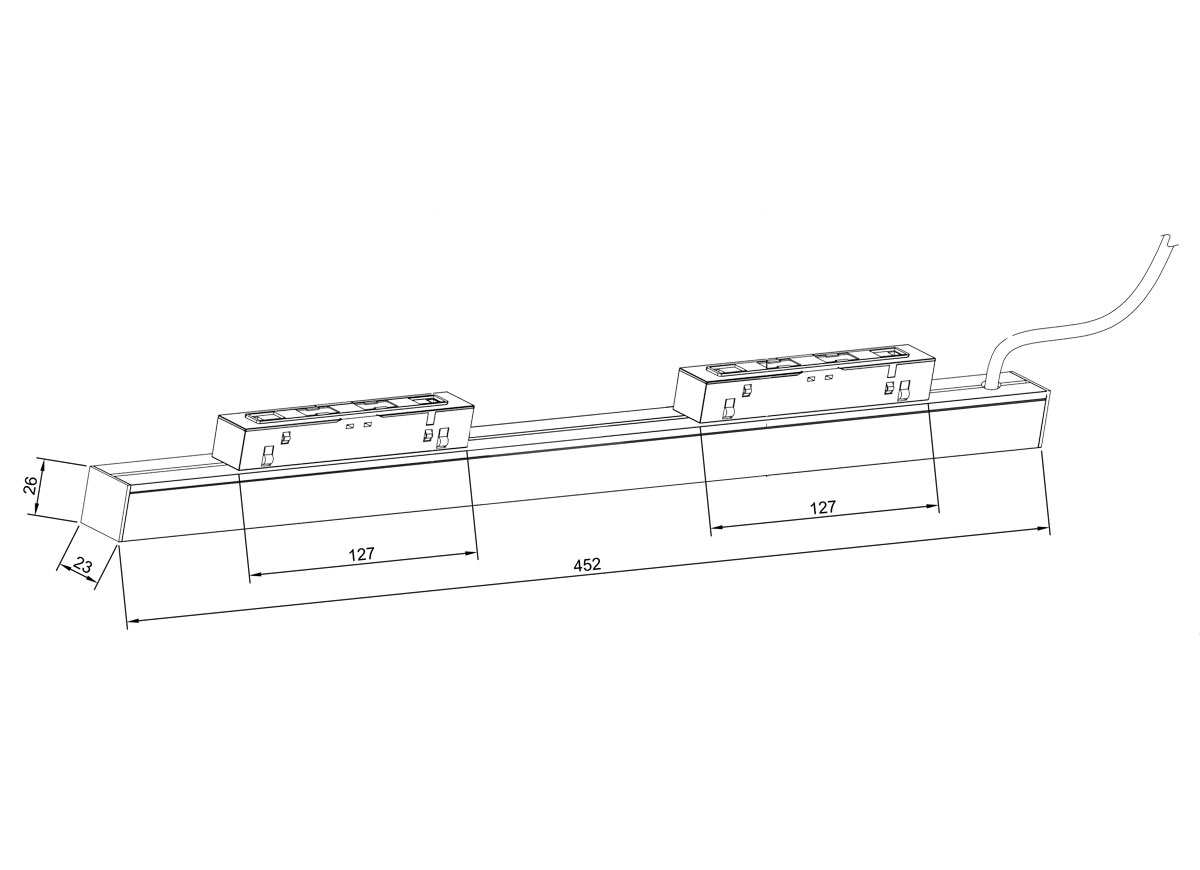 Блок питания Donolux L8HF Driver 200W SPACE-Track system в Санкт-Петербурге