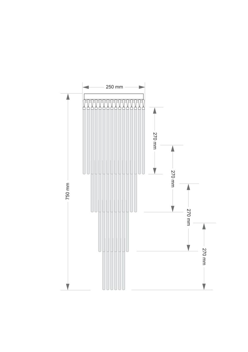 Каскадная люстра Kutek Filago FIL-PLM-7(BN)250/270 в #REGION_NAME_DECLINE_PP#
