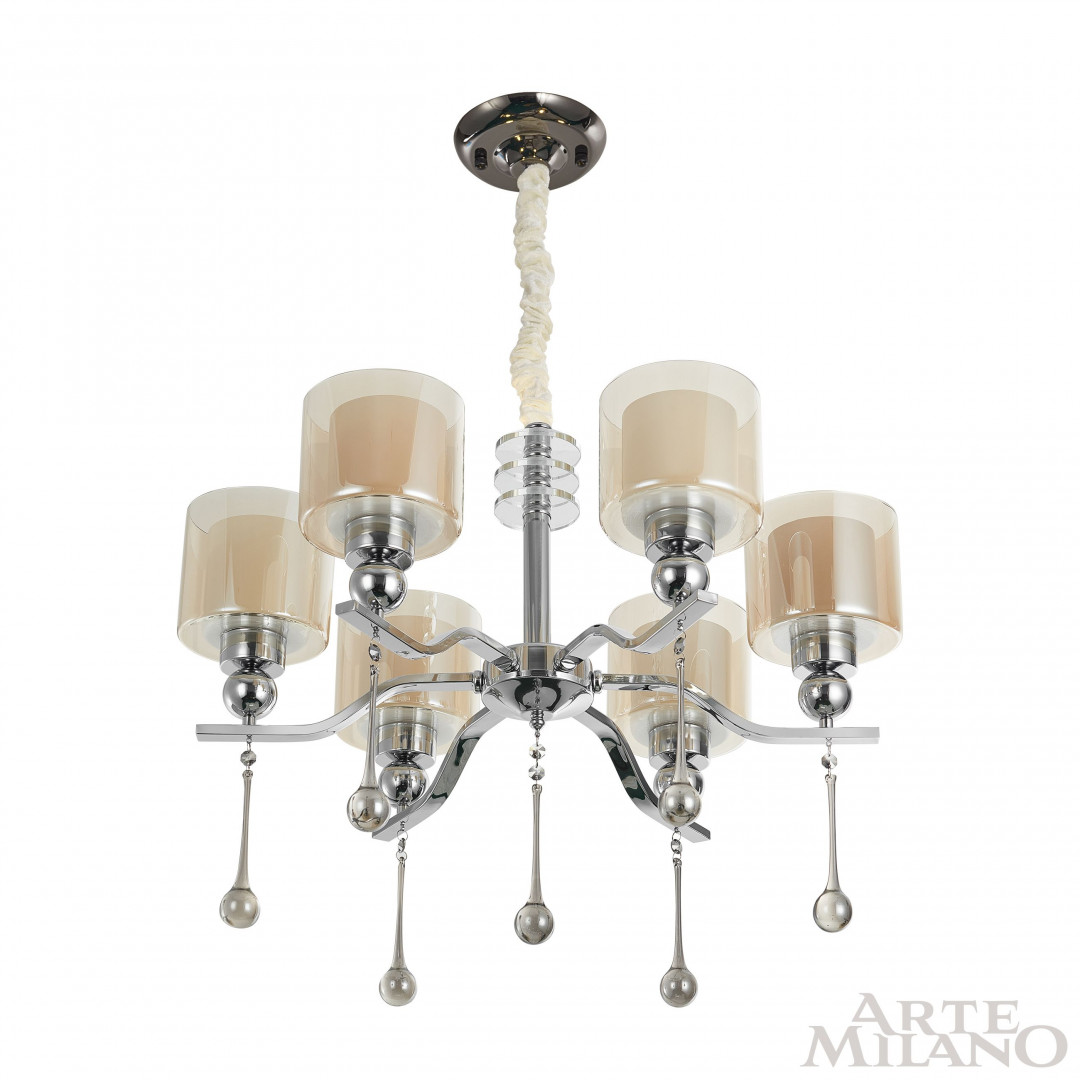 Потолочная люстра Arte Milano Neapolis 279207/6 Ni в #REGION_NAME_DECLINE_PP#