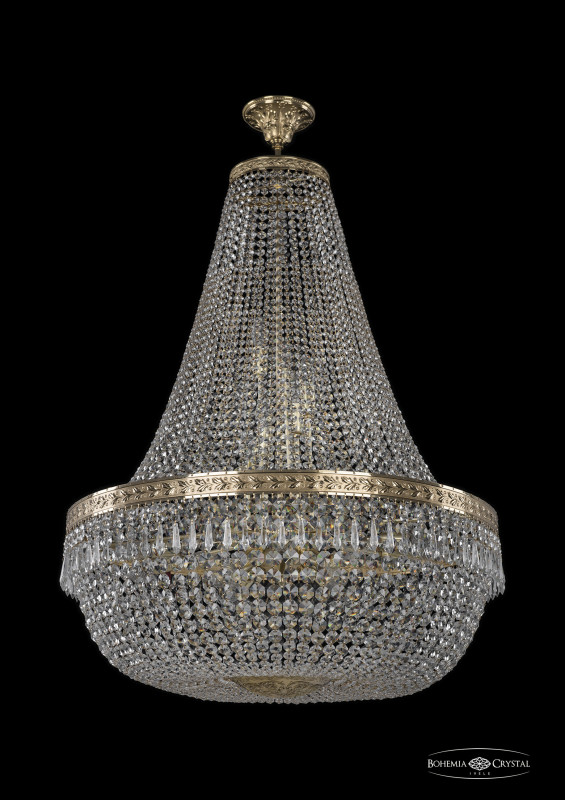 Люстра на штанге Bohemia Ivele Crystal 19011/H2/80IV G в Санкт-Петербурге