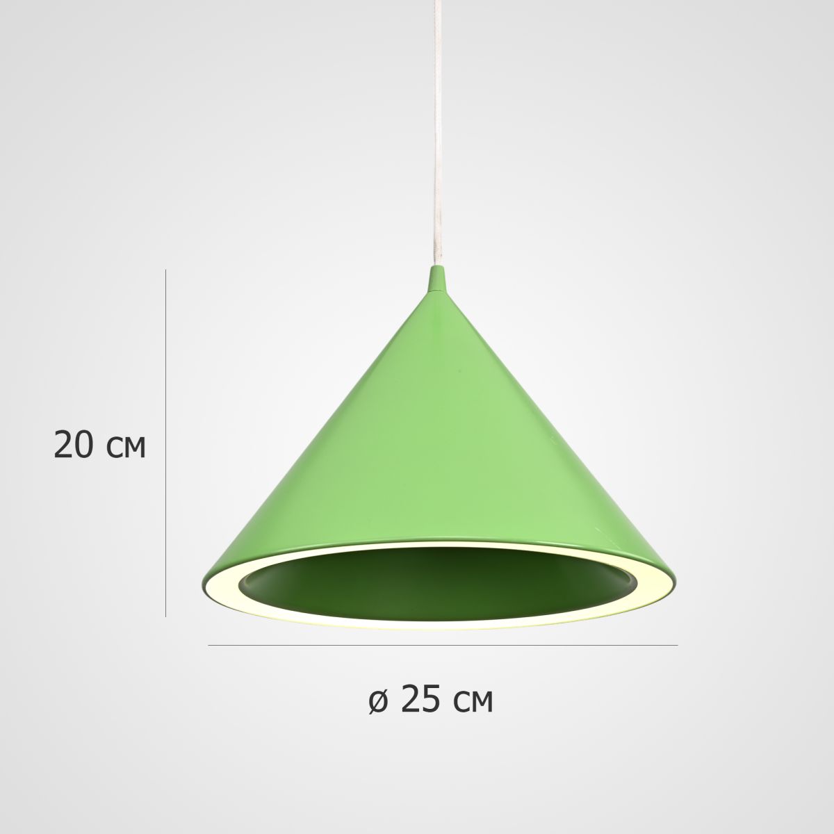 Подвесной светильник ImperiumLoft Contour Woud Annular Bright Green 302462-26 в Санкт-Петербурге
