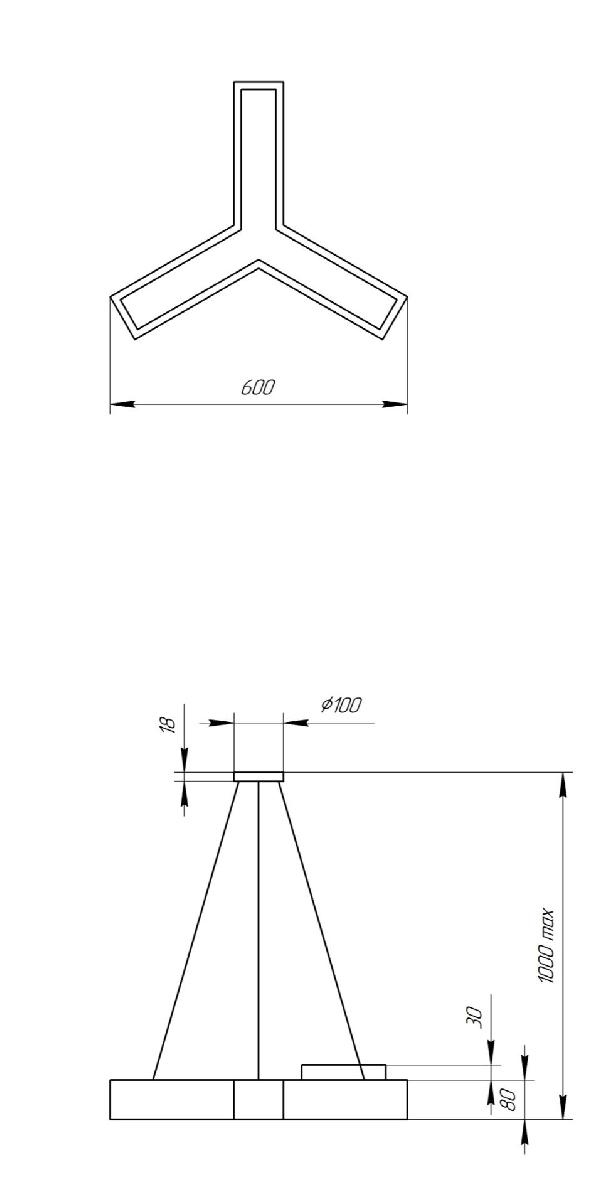 Подвесной светильник Эра Geometria SPO-141-B-40K-028 Б0050567 в Санкт-Петербурге