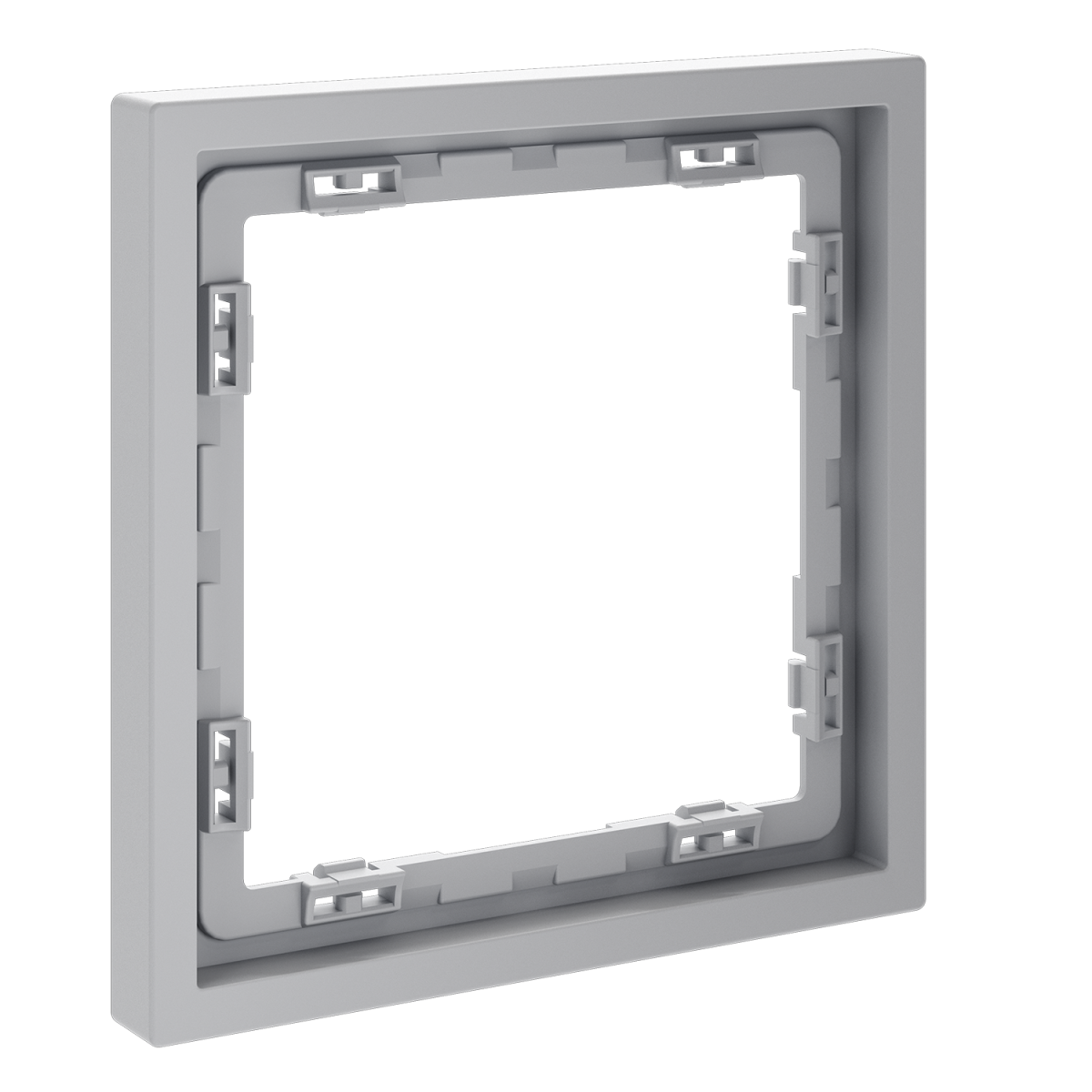 Рамка пластиковая Voltum S70 на 1 пост, (серый) VLS100116 в Санкт-Петербурге